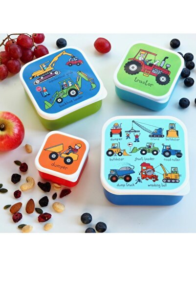 Tyrrell Katz صندوق غداء مكون من 4 عجلات