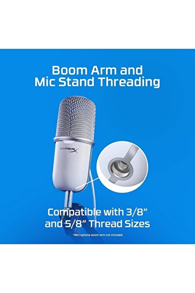 HyperX Solocast Usb Gaming Mikrofon, Beyaz