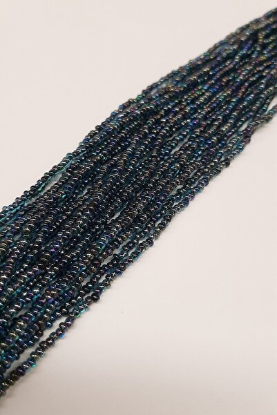 Bontex Janjanlı tamnoplave perle od peska u nizu – Perle