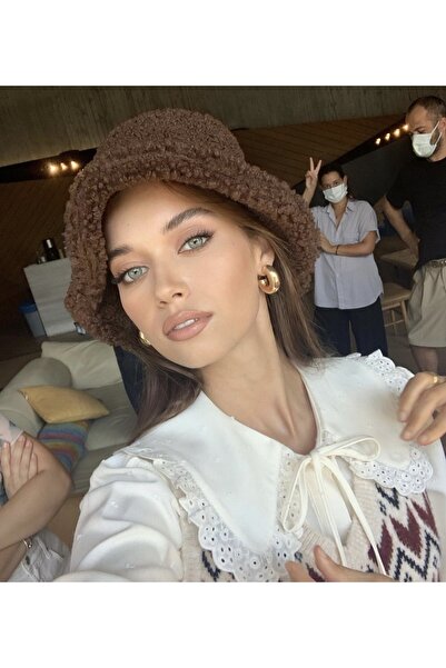 SU PERİSİ TAKI BİJUTERİ Gold Afra Saraçoğlu (tombul Halka ) Küpesi