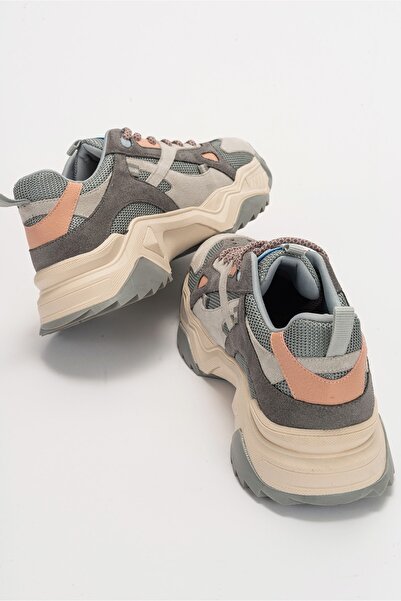 LuviShoes Lecce Mavi-pudra Multi Kadın Spor Ayakkabı