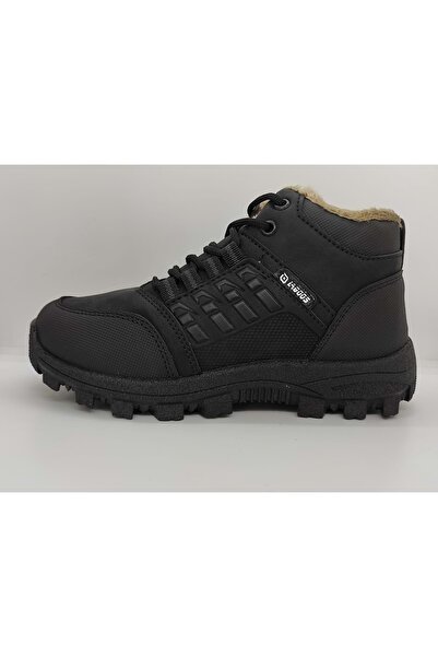 Genel Markalar Içi Tüylü Çocuk Bot Bk039 Siyah