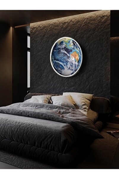Gökyüzü Panel World, Led Sconce, 30cm Diameter Led 25Watt, Modern Wall Sconce Led, Bedroom Sconce Bed Head Sconce New