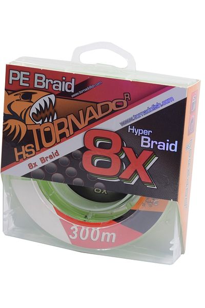 Tornado 300m 8x 0.12mm 10.8kg Pistachio Green Rope Line