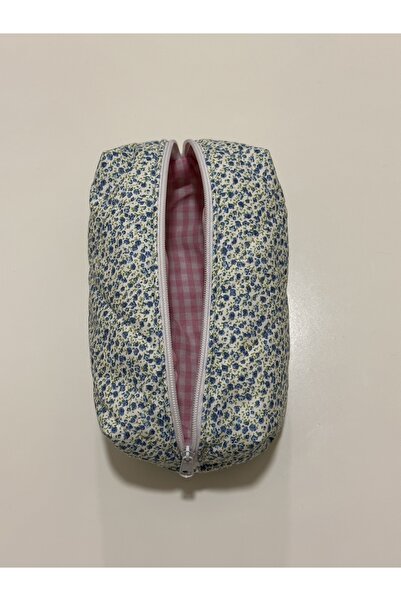 Simfa Кольоровий квітковий футляр-органайзер для косметики LINEDFERMUARED