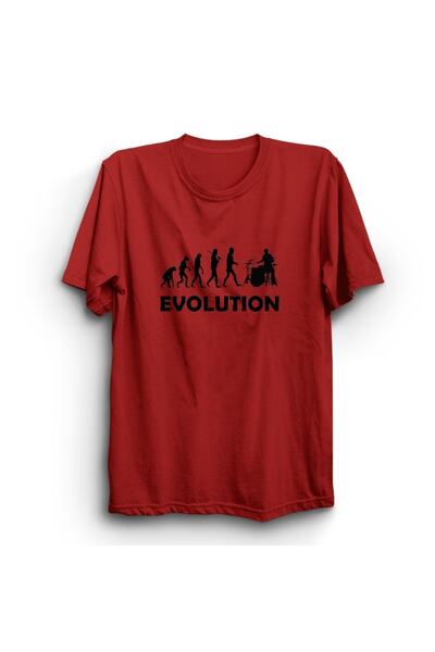 The Fame Μπλουζάκι Evolution Of Drummer, Drummer, Baterist, Drums