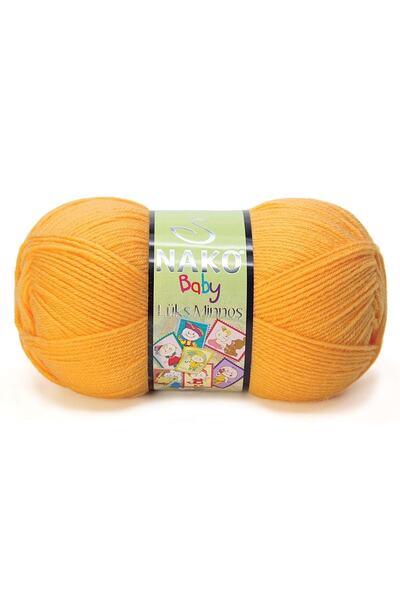 NAKO LÜKS MİNNOŞ 3639 Koyu Sarı