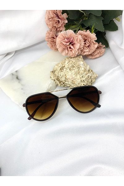 Di Caprio Penza Drop Brown Men's Sunglasses