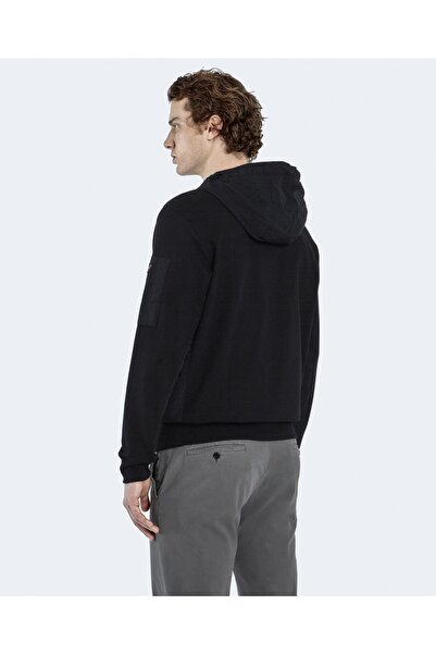 PAUL&SHARK Men's Zipped Sweatshirt C.wCotton