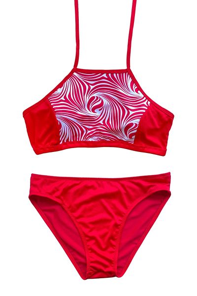 Nilmay mayo Women's Skirt Bikini Set
