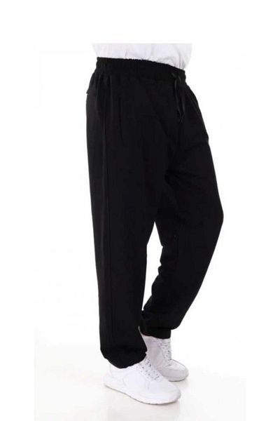 ÇEÇEN HOME Ανδρικό παντελόνι Oversize Μαύρο Χρώμα