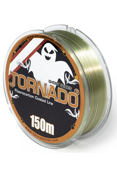 Tornado Ghost Fish Tape 150m 0.323mm 13.8kg Green Fluorocarbon Coated