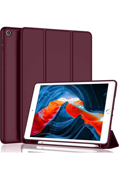 UnDePlus Apple Ipad 7. Nesil 10.2" Kılıf Kalem Bölmeli Smart Case A2197 A2198...