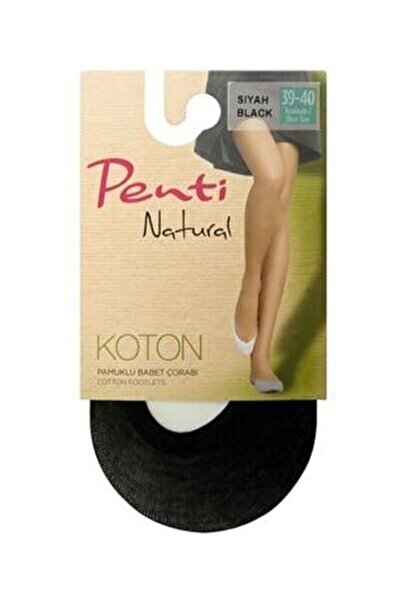 Penti Koton Babet Çorabı 3 Tane