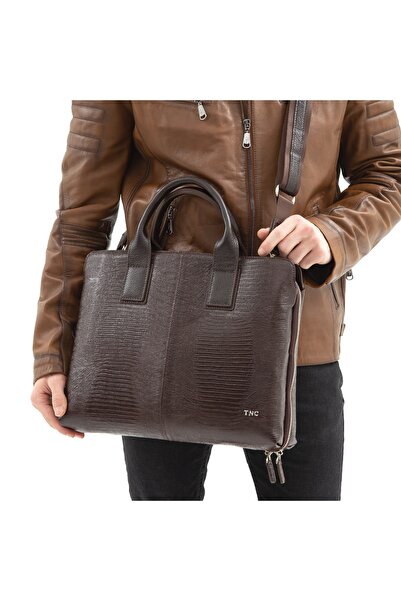 Tamer Tanca حقيبة جلدية للرجال 898 913 Erk Canta Sk22/23