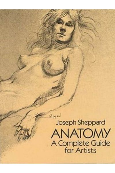 Dover Publications Ανατομία: Ένας πλήρης οδηγός για καλλιτέχνες