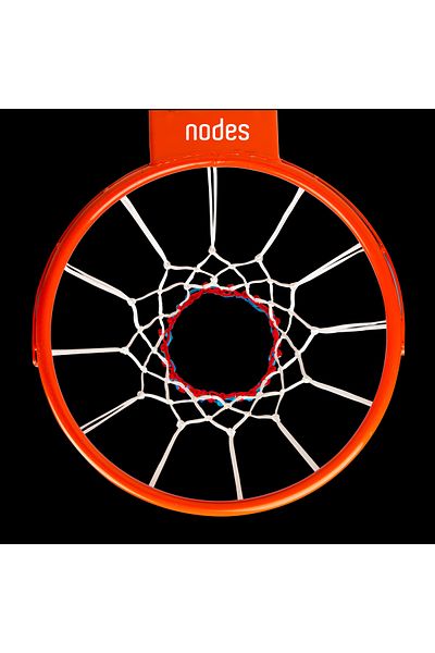 Nodes Basketball Hoop Net Net - 3 Colors - Professional - 2 Pieces
