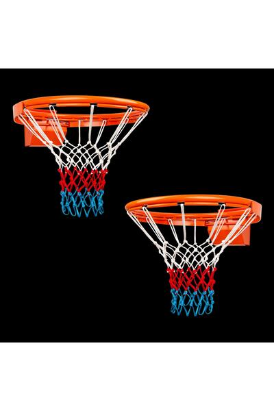 Nodes Basketbol Pota Filesi Ağı - 3 Renk - Profesyonel - 2 Adet
