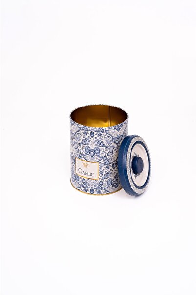 EVLE Azulejos Patterned Garlic Holder, Garlic Basket, Crisper Er188-1d