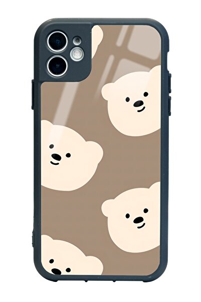 Spoyi Iphone 11 Uyumlu Sweet Face Tasarımlı Glossy Telefon Kılıfı