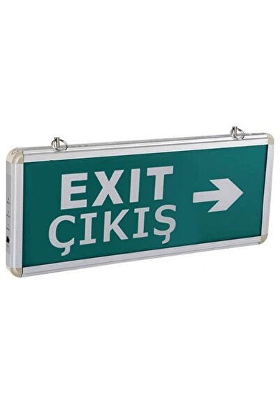 Cata Sağ Yön Ledli Acil Çıkış Levhası Şarjlı Ct-9166 (KURUMSAL)
