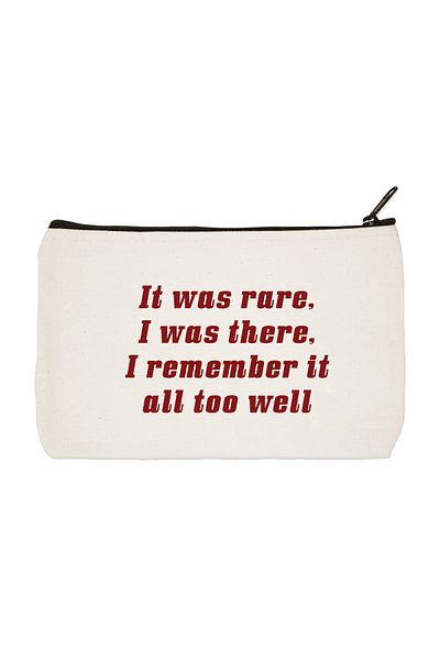designedfy Clutch Taylor Swift It Was Rare εμπριμέ υφασμάτινη τσάντα μακιγιάζ, θήκη για στυλό, τσάντα συμπλέκτη