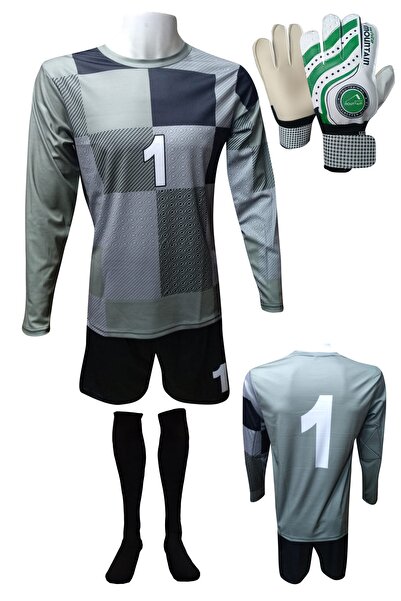 Evox Daf Dijital Kaleci Forma Şort Çorap Kaleci Eldiveni Seti