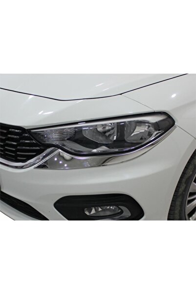 OTOBİR Fiat Egea Far Alt Çıtası 2 Parça Paslanmaz Çelik