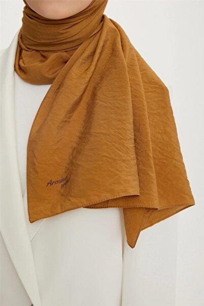 Armine Βαμβακερό ύφασμα κατά του ιδρώτα Jazz (JAZZ) Shawl Camel Brown