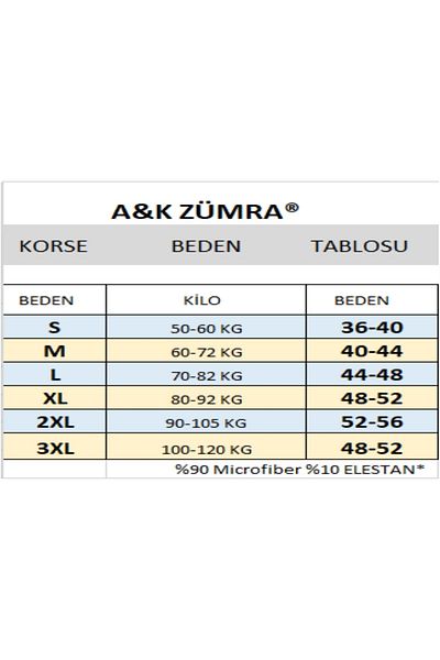 A&K ZÜMRA Exra Tight Seamless Knitted Men's Corset Undershirt White