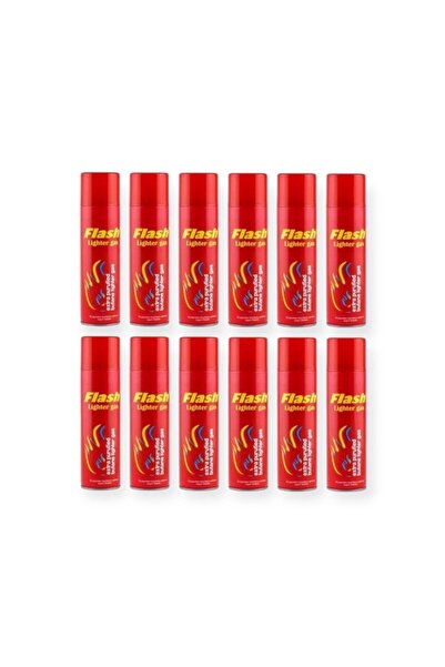 Flash Çakmak Gazı 270 Ml 12 Adet
