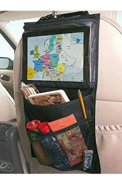 OverPazar Car Auto Vehicle Seat Back Auto Tablet Holder Practical Use Vehicle Tablet Holder Gmb001 Compatible