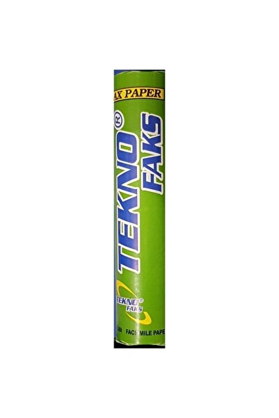 Faks Kağıdı (fax Rulosu) 210 Mm X 30 Metre,tekno faks rulosu