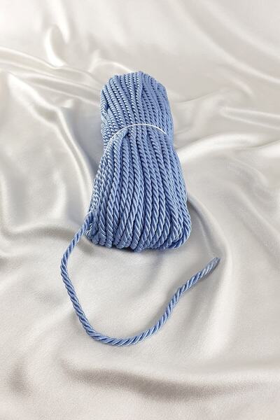 FdayAksesuar Halat Ip Kordon Ip Açık Bebe Mavi Ölçü 0,8 Mm 1 Metre – Örgü Ipi