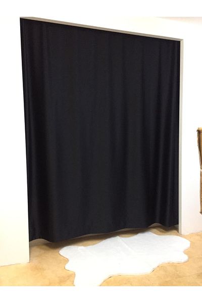 Taç Black Blackout Lightproof Blackout Curtain