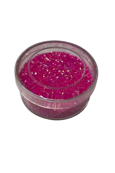 EleganTShoP Πούδρα γκλίτερ - σε μικρά στρογγυλά πλαστικά κουτιά