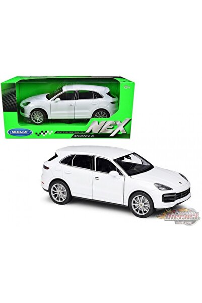 WELLY 1:24 Ölçek Porsche Cayenne Turbo Beyaz