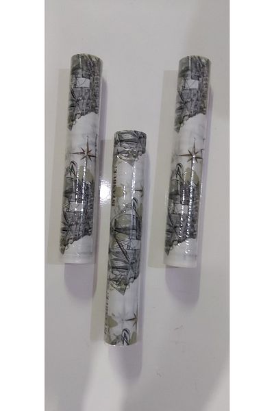 Taşkın Home 3-Piece Multi-Purpose Shelf Cover and Multi-Purpose Storage for Refrigerator, Drawer, Shoe Rack 45 X 2 Mt