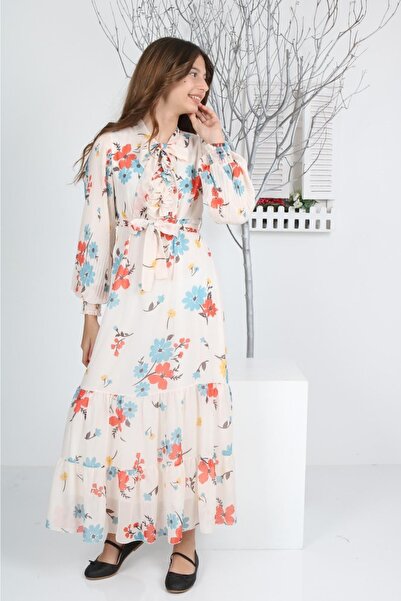 DUBAİ ÇOCUK Rochie de fetiță cu flori