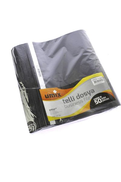 Umix Wired File 50 Pack Black U1180p-si-eco