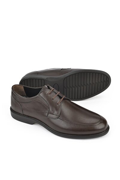 Ziya Ανδρικά παπούτσια από γνήσιο δέρμα - 14192z16783 Καφέ