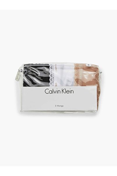 Calvin Klein String - Mehrfarbig - Mit Slogan