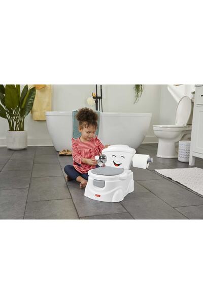 FISHER PRICE Eğitici Eğlenceli Tuvalet (türkçe) Hjc40