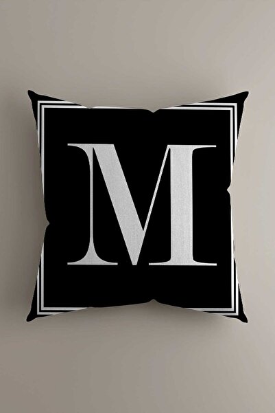LadiesHome Husa de perna cu litera - Litera M - 43x43 Cm
