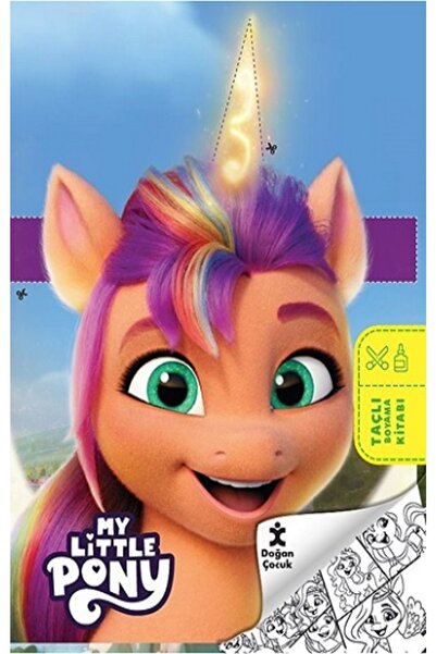 Doğan ve Egmont Yayıncılık My Little Pony Taçlı Boyama Kitabı, Doğan Çocuk Ko...