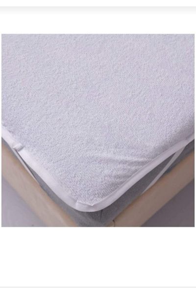 AYHOME Матрак 200 x 200 см, устойчив на течности, размер King Size - Двоен защитен матрак с четиристранна еластична лента