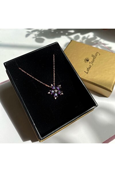 LOTUS JW Yıldız Çiçeği Kolye - 925 Ayar Gümüş Kolye