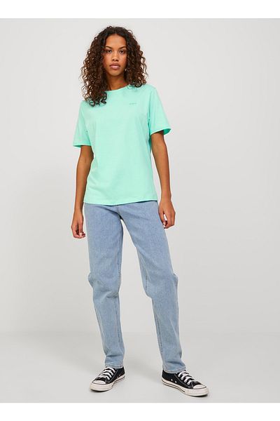 JJXX Tricou de damă albastru cu gât crew 12206974