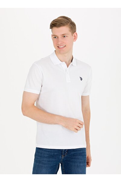 U.S. Polo Assn. Πόλο μπλουζάκι, Xs, Λευκό