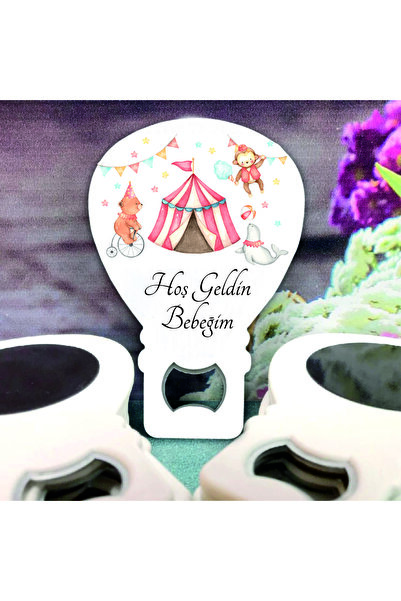 Ege ajans 10 Adet (isimli Kartlı Ve Jelatinli) Balon Açacak Magnet